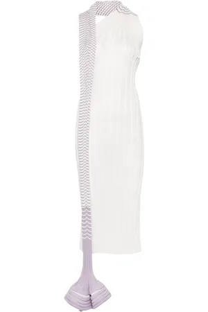 Issey Miyake Robe Asagao à coupe longue