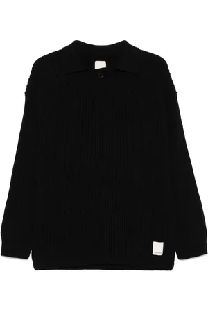 Emporio Armani Polo en maille à design nervuré