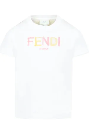 Fendi T-shirt à logo brodé