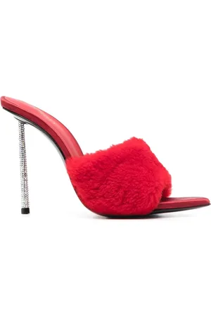 LE SILLA Mules 115 mm à ornements strassés