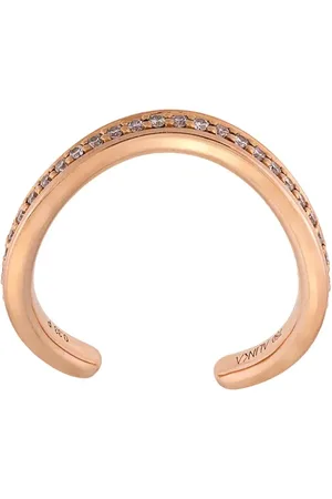 ALINKA Bague "Tania en or rose 18ct et diamants