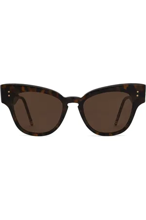 Thom Browne Lunettes de soleil à monture papillon
