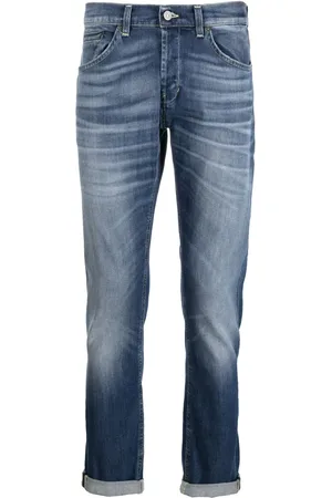 Dondup Jean droit à taille basse