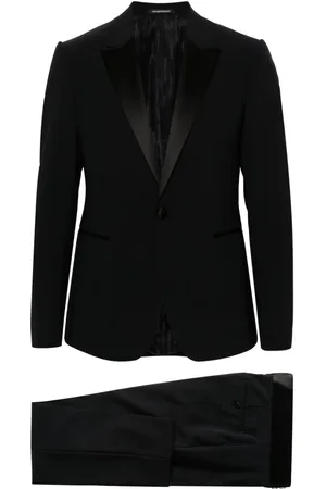 Emporio Armani Costume à simple boutonnage
