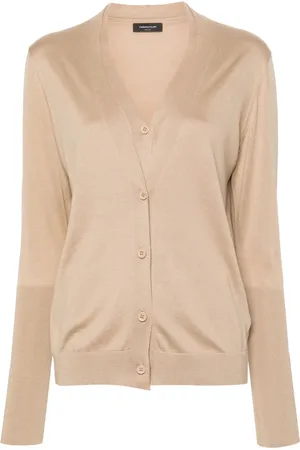 Fabiana Filippi Cardigan à détail superposé