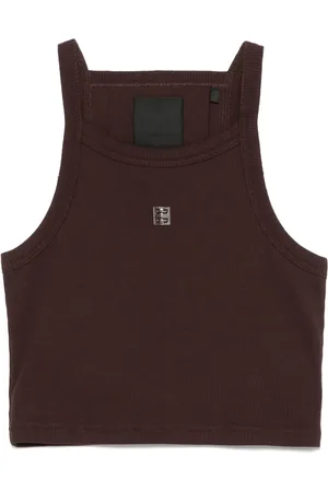 Givenchy Débardeur crop à encolure ronde
