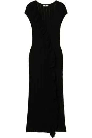 Twin-Set Robe en maille à coupe mi-longue