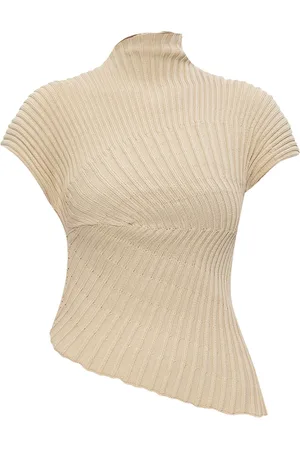 Cult Gaia T-shirt en maille nervurée