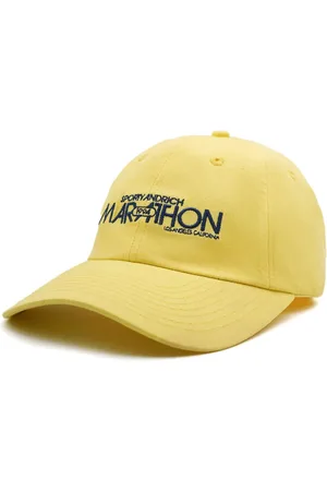 Sporty & Rich Casquette Marathon à logo brodé