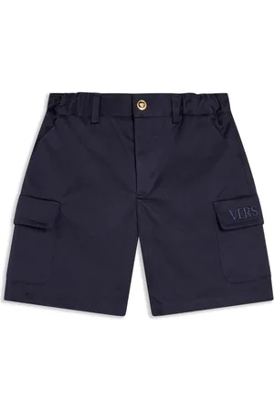 VERSACE Short à logo brodé