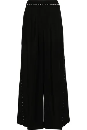 MUGLER Pantalon ample Hook & Eye