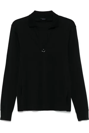 MUGLER Polo à détails de piercings