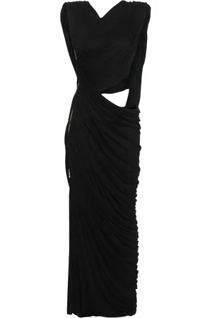 MITILIANE COUTURE Robe longue à détail drapé