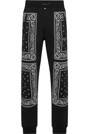 Philipp Plein Pantalon à motif cachemire