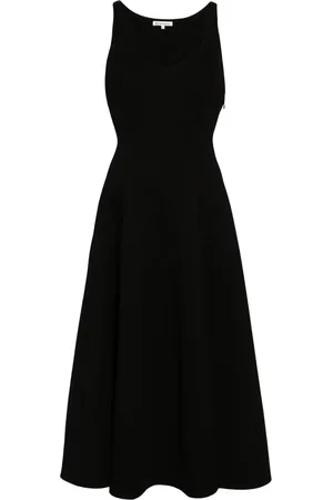 Reformation Robe mi-longue Mikol à coupe évasée