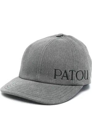 Patou Casquette en jean à logo brodé