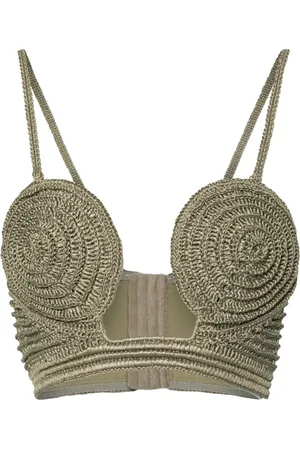 Cult Gaia Bustier Viviana en crochet