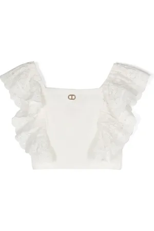 Twin-Set Blouse à détails de volants
