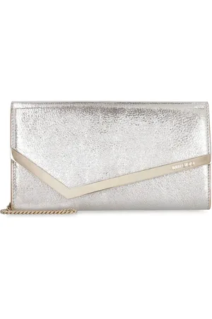 Jimmy Choo Pochette Emmie en cuir