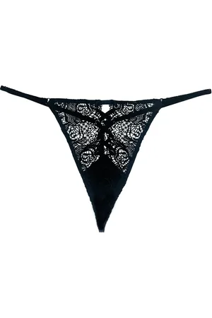 FLEUR DU MAL String lacé à détails d