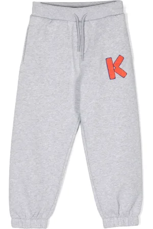 Kenzo Pantalon de jogging à patch logo