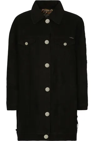 Dolce & Gabbana Veste en jean à coupe longue