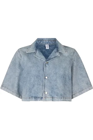 Liu Jo Chemise en jean à coupe crop