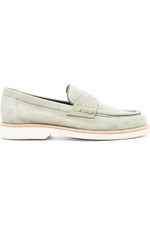santoni Mocassins en daim