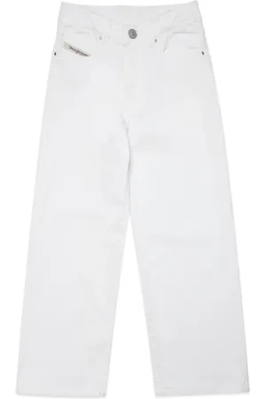 Diesel Jean ample à logo brodé