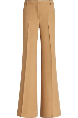 Etro Pantalon de tailleur à plis marqués