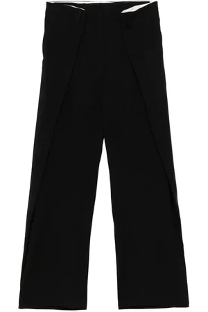 Rokh Pantalon ample à design plissé
