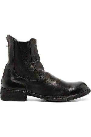 Officine creative Bottines en cuir à bout rond