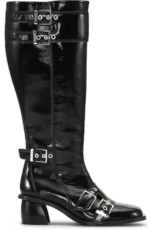 Ganni Bottes à doubles boucles