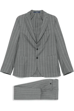 DRUMOHR Costume à fines rayures