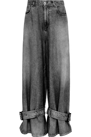 J.W.Anderson Jean à détails de boucles