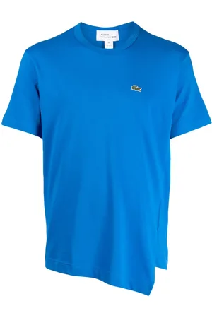 Comme des Garçons X Lacoste t-shirt à design asymétrique