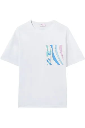Puccini Chemise en coton à imprimé Marmo