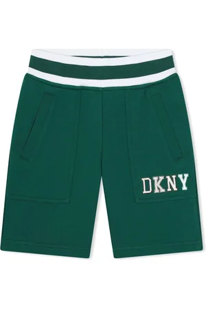 DKNY Short en coton à logo appliqué