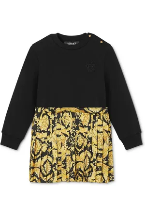 VERSACE Robe à imprimé baroque