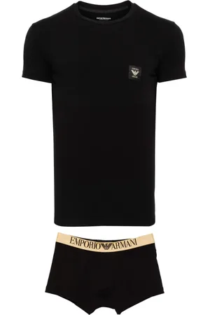Emporio Armani T-shirt à patch logo