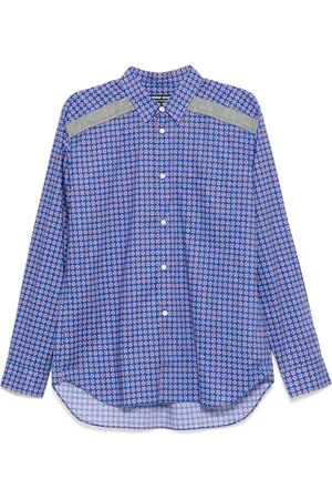Comme des Garçons Chemise à motif jacquard