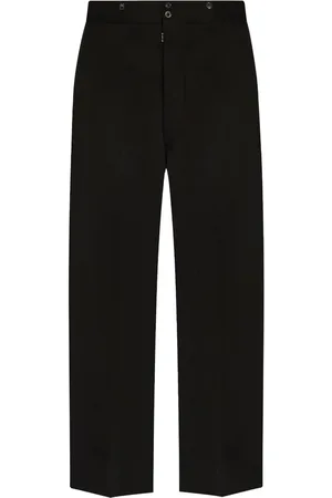 Maison Margiela Pantalon en laine à coutures signature
