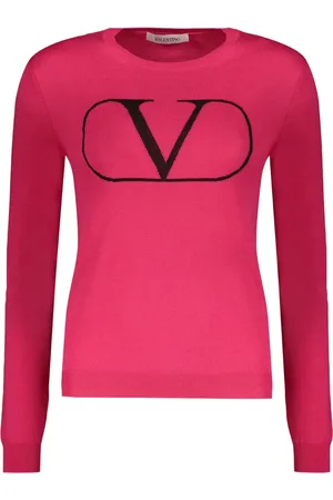VALENTINO GARAVANI Pull à logo en intarsia