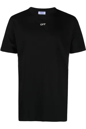 OFF-WHITE T-shirt en coton à logo Arrows brodé