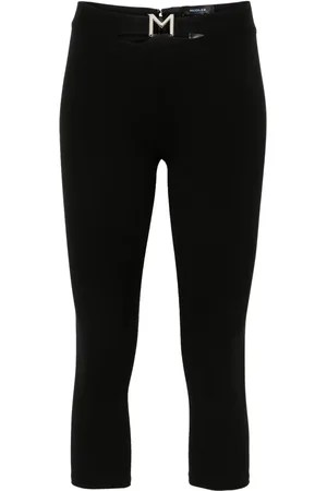 MUGLER Pantalon de jogging à plaque logo