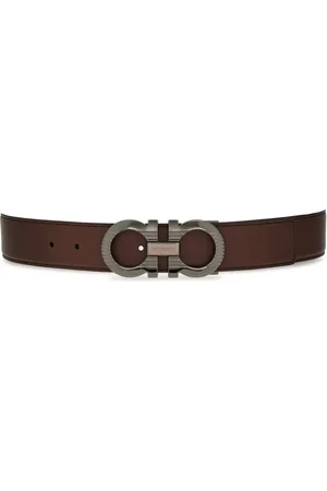 Salvatore Ferragamo Ceinture réversible en cuir à boucle Gancini