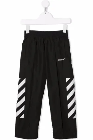 OFF-WHITE Pantalon à imprimé rayures Diag