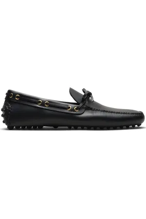 CAR SHOE Chaussures bateau en cuir à lacets