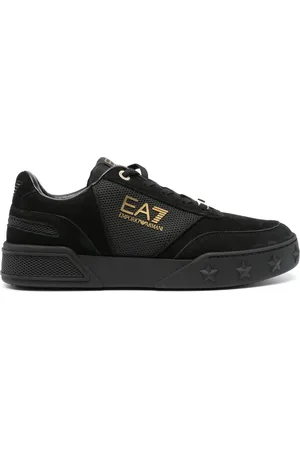 EA7 Baskets lacées à logo imprimé