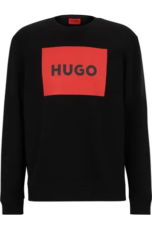 HUGO BOSS Sweat en coton à logo imprimé